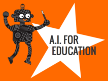 picture of kwiziq kwizbot with A.I. for Education caption