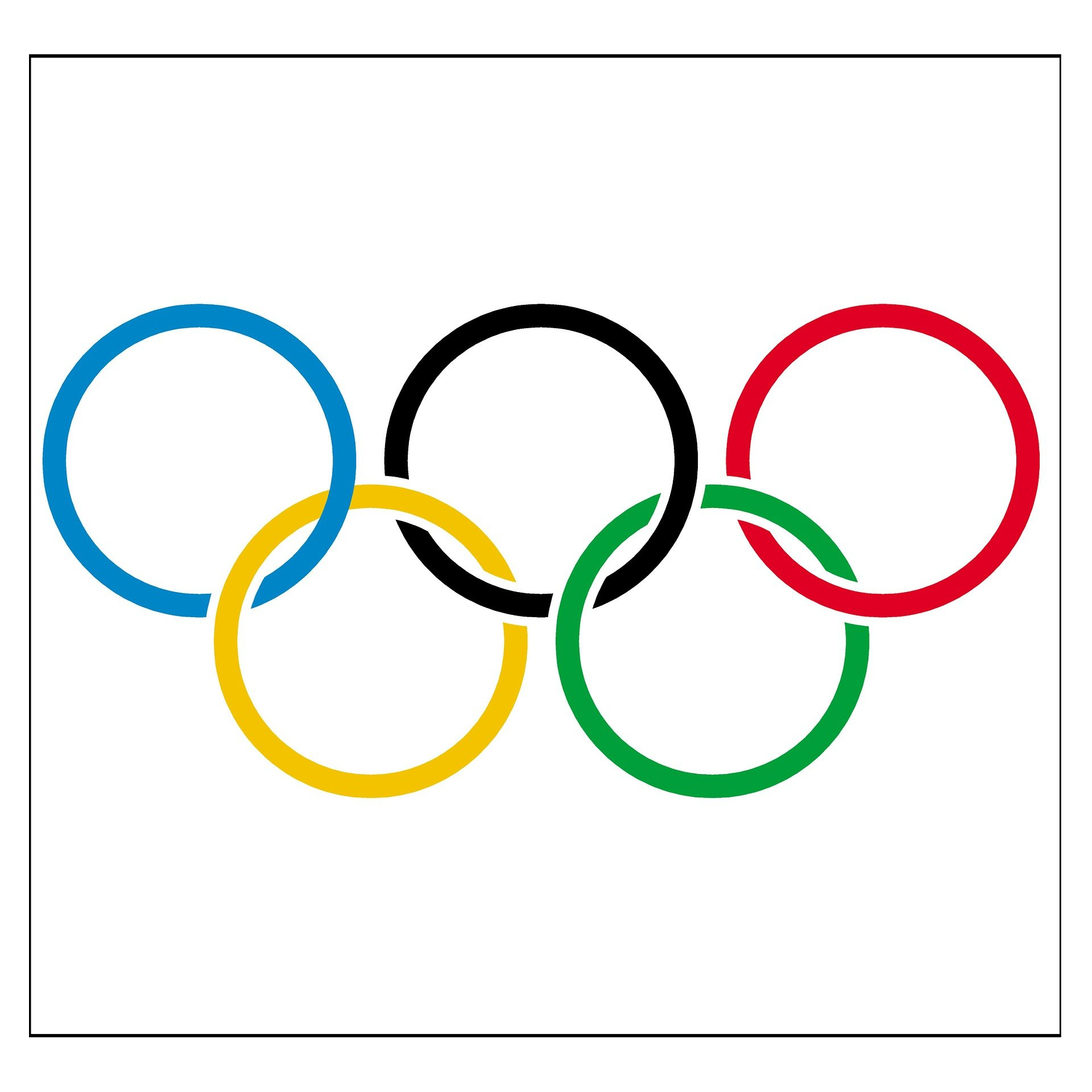 Olympic games five rings