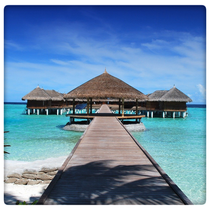 Maldives hut