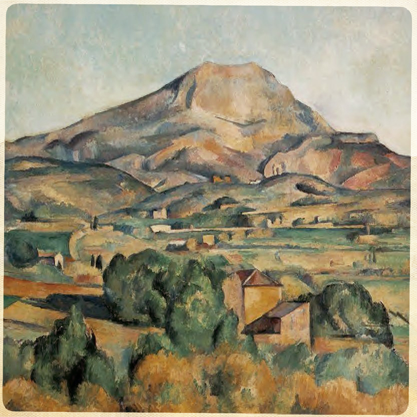 Cezanne's painting of Sainte-Victoire
