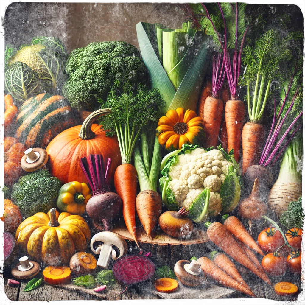 autumn vegetables