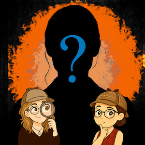 detectives aurelie and celine investigating a mysterious silhouette