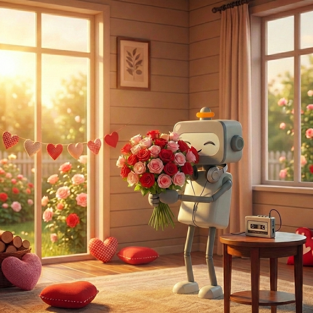 Kwiziq Spanish Valentine's mini Album 2026 Cover Art