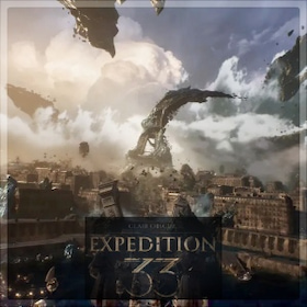 Clair obscur's city of Lumiere landscape