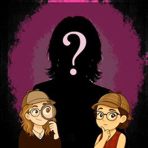 detectives aurelie and celine investigating a mysterious silhouette