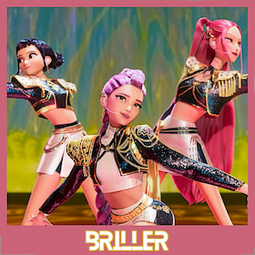 Kpop demon hunters heroines on stage