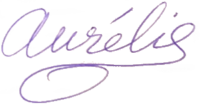 Aurélie Drouard signature